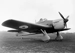 Specifically: Folland Fo108 -one of the few aircraft to be designed s