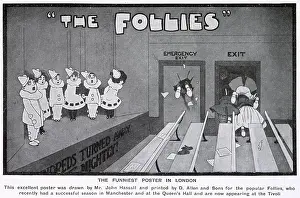 Pelissier: Follies poster by John Hassall