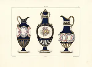 Gillot: Fonds partiels (partial background) vases