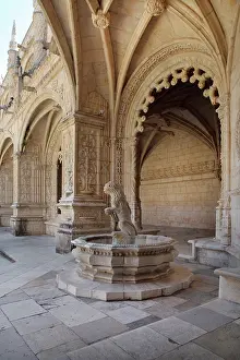 Castilho: Font, Cloister, Jeronimos Monastery, Lisbon, Portugal