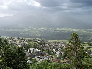 Raining: Font-Romeu, Pyrenees-Orientales, France