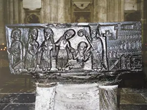 Meek: Font, Winchester Cathedral, UK