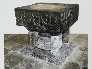Meek: Font, Winchester Cathedral, UK