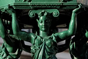 Lebourg: Fontaine Wallace, Place Saint Sulpice, Paris, France