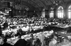 Coop: Food Control staff working in the Mitchell Memorial