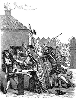 Turnstile: FOOD SHORTAGE PARIS 1709