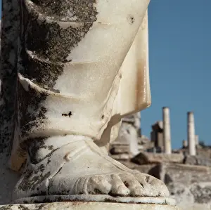 Ephesian: Foot, statue, Ephesus, Izmir, Turkey