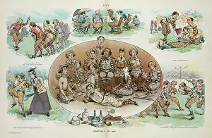 Lighthearted: Football in 1906