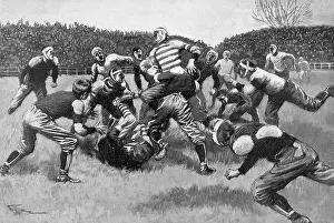 Tackled: Us Football Match 1903