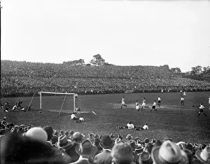Stadiums: Football match at Hohe Warte