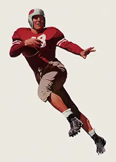 Leaps: Football Player