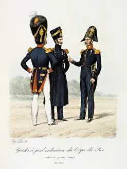 Histoire: Footguards of the King's guard, 1817-1830