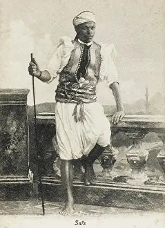 Sashes: Footman from Sais, Egypt