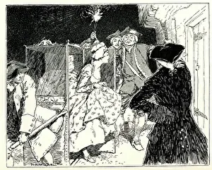 Footman: Footmen with torches, London