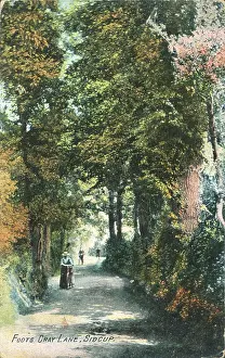 Uphill: Foots Cray Lane, Sidcup