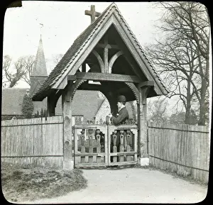 Lych: Footscray Church. Lych Gate