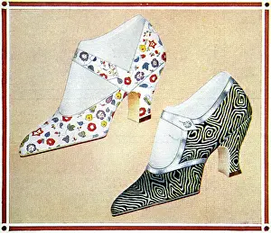 Chintz: Footwear fashions, 1925