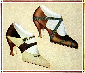 Blending: Footwear fashions, 1925