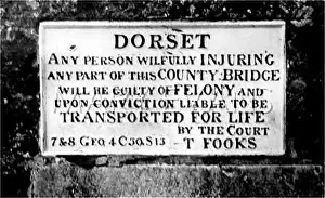 Wayfarers: FORBODING BRIDGE SIGN