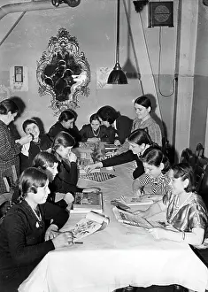 Eastland: Forced laborers at Scherl-Verlag in Berlin, 1943
