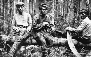 Laborers: Forced laborers in the Soviet Union, 1930s