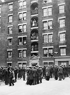 Rent: Forcible eviction in London, 1932