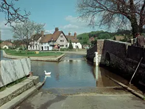 Eynsford: The ford and bridge, Eynsford