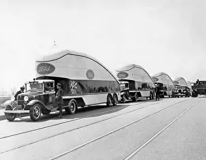 Curiosities: Ford car transporter, 1934