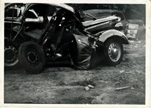 Eifel: Ford Eifel Classic Car Accident, England