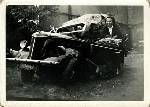 Eifel: Ford Eifel Classic Car Accident, England