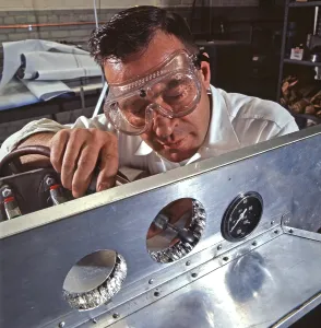 Honeycomb: Ford engineer adjusts holes for dashboard ?