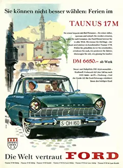 Taunus: Ford Taunus car advert