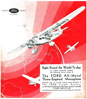 Trimotor: Ford Trimotor Monoplane