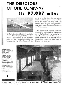Trimotor: Ford Trimotor Monoplane