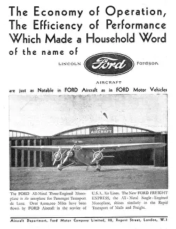 Trimotor: Ford Trimotor Monoplane