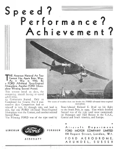 Trimotor: Ford Trimotor Monoplane