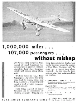 Trimotor: Ford Trimotor Monoplane G-ABFF