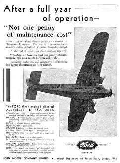 Trimotor: Ford Trimotor Monoplane - G-ABFF