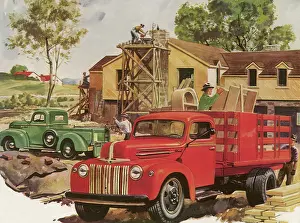 Vans: Ford Utility Truck