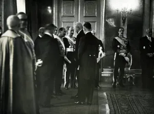 Diplomatic: Foreign ambassadors at the New Years Reception