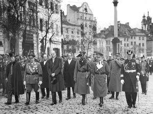 Moltke: Foreign guests at the funeral of the Polish Head of State Pi