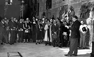 Hanfstaengl: Foreign press reception by Ernst Hanfstaengl in Nuremberg, 1