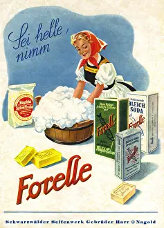 Detergents: Forelle detergent advert