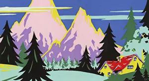 Towering: Forest Cabin and Peaks