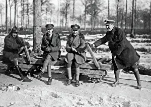 Lumber: Forest control officers, Western Front, WW1