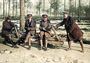 Piles: Forest control officers, Western Front, WW1