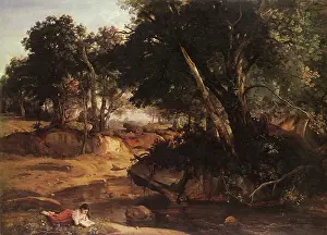 Fontainebleau: Forest of Fontainebleau, by Corot