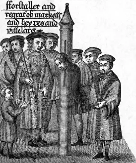 1497: FORESTALLER IN PILLORY