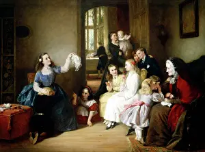 Impossible: Forfeits ' family playing a party game