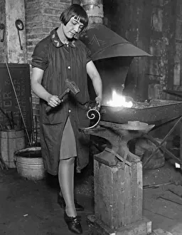 Blacksmith: Forge in Chicago, 1927
